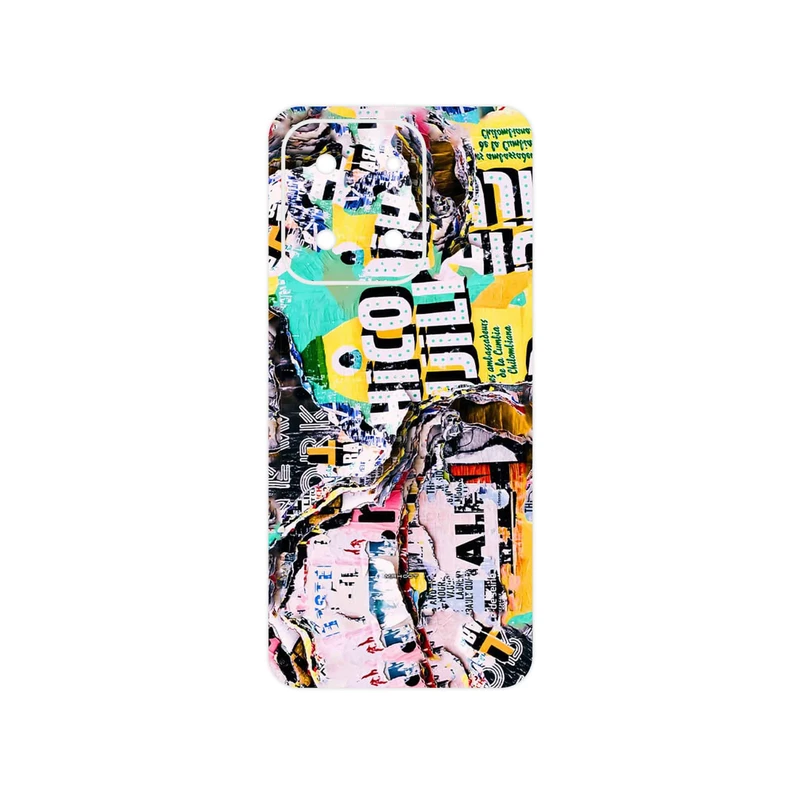 برچسب پوششی ماهوت مدل Collage of Teared Paper مناسب برای گوشی موبایل شیائومی Poco C85