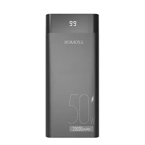 شارژر همراه روموس مدل PPD20-50w ظرفیت 20000 میلی آمپر ساعت