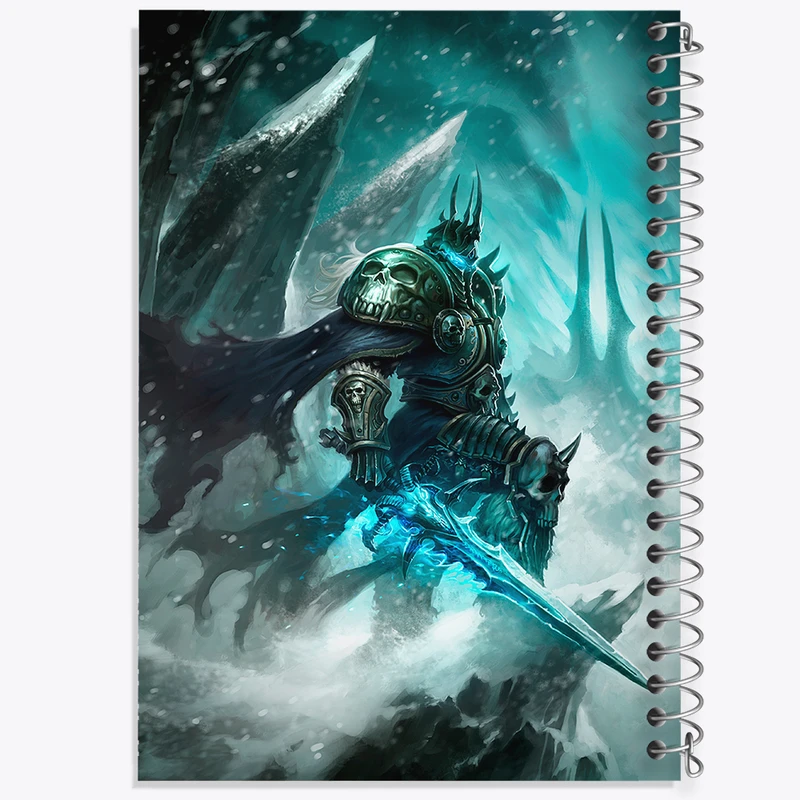 دفتر نقاشی 50 برگ خندالو طرح بازی دنیای وارکرفت (World of Warcraft) کد 31833