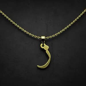 گردنبند طلا 18 عیار زنانه مدوپد مدل حرف ز کد I3-1-1505