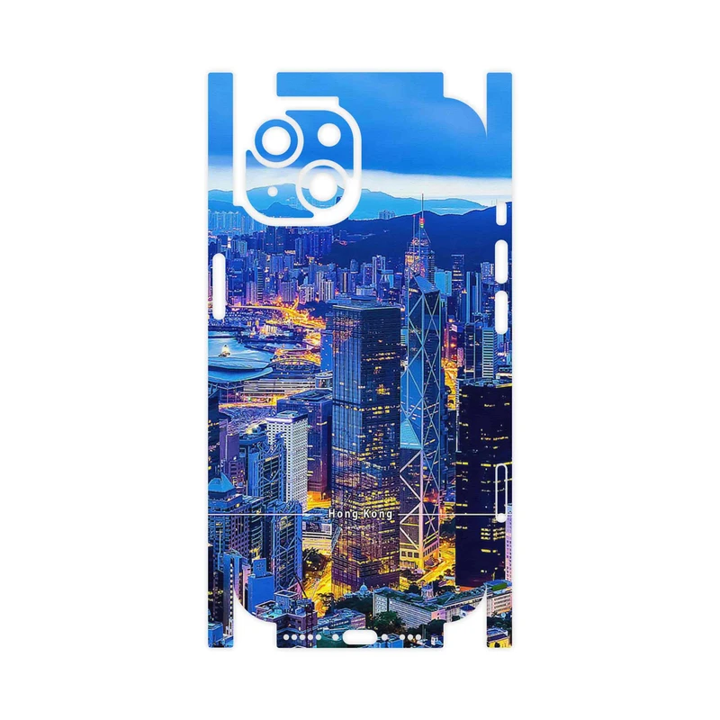 برچسب پوششی ماهوت مدل Hong Kong City-FullSkin مناسب برای گوشی موبایل اپل iPhone 15