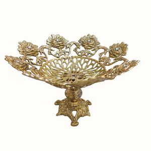 میوه خوری برنزی مدل گل رز کد C1016