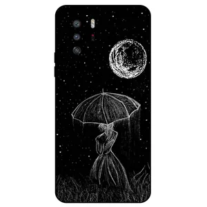 Megafone Girl and Moon 1369 Cover For Xiaomi Poco X3 GT