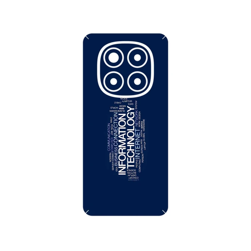 برچسب پوششی ماهوت مدل IT Science مناسب برای گوشی موبایل شیائومی Redmi Note 14 Pro 5G