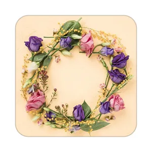 زیر لیوانی کاکتی طرح گل مدل mp17338