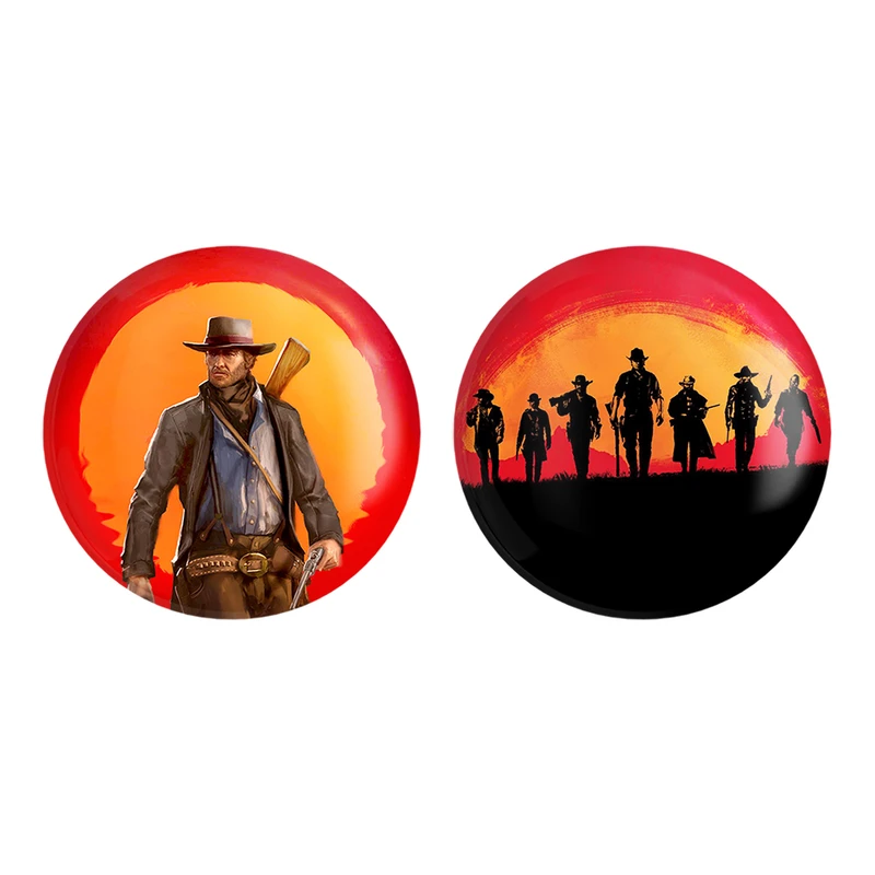 مگنت خندالو طرح رد دد Red Dead کد 1029410291 مجموعه 2 عددی