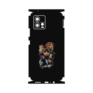 MAHOOT Great Rappers Digital Art-FullSkin Cover Sticker for Motorola Moto G72