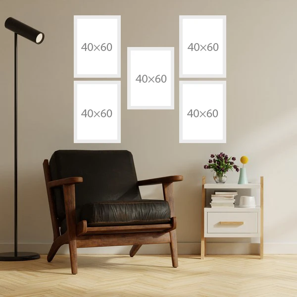 قاب عکس بکلیت مدل 215T مجموعه پنج عددی