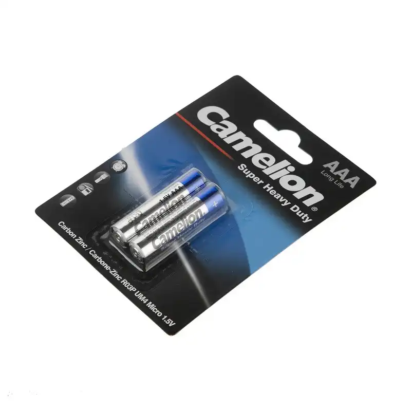 باتری قلمی کملیون مدل super heavy duty بسته دو عددی