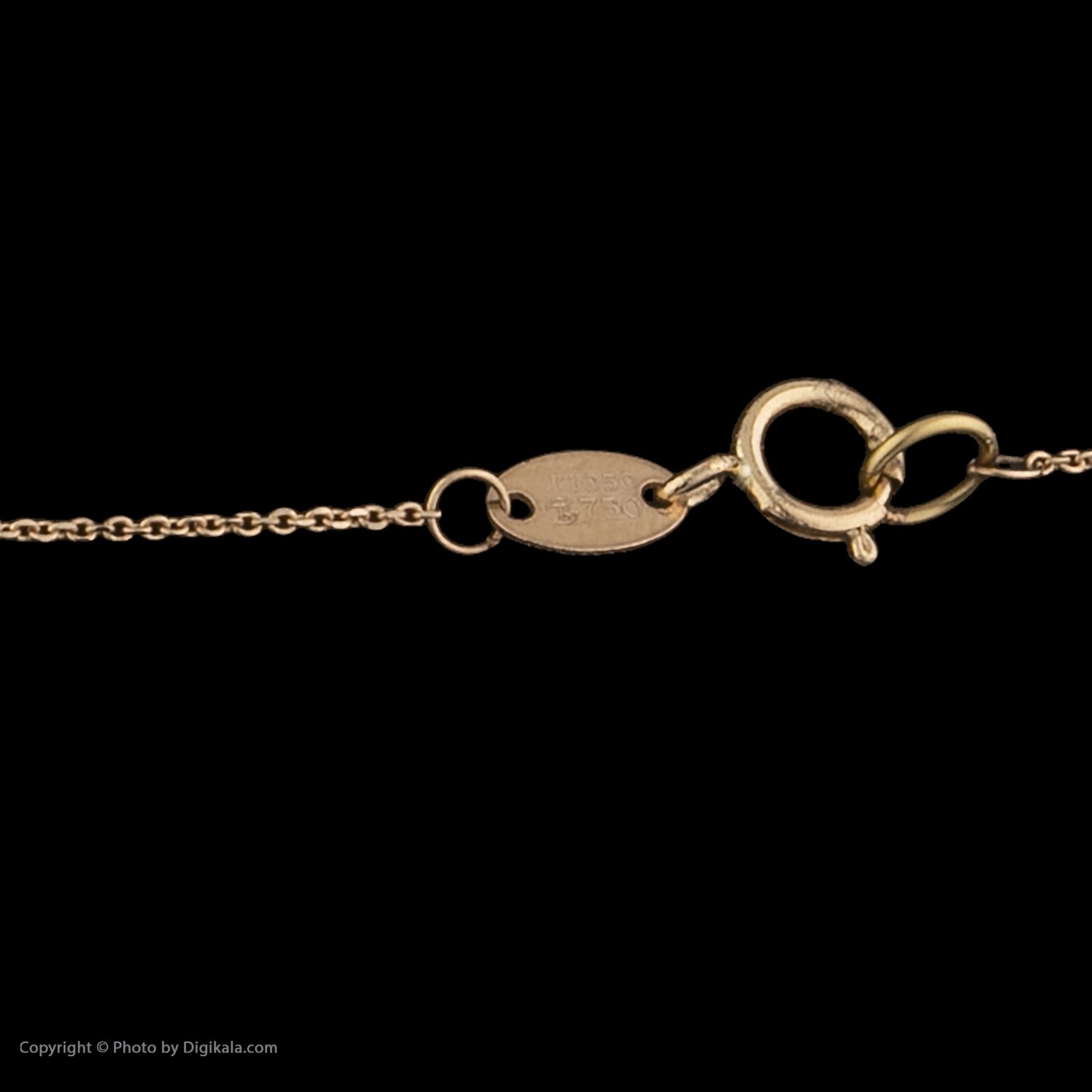 گردنبند طلا 18 عیار زنانه مایا ماهک مدل MM1797 -  - 3