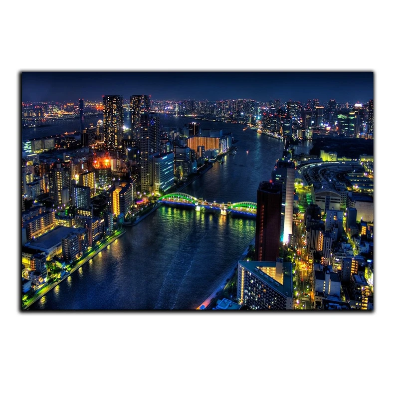 تابلو شاسی بکلیت طرح منظره شهر توکیو مدل SH-415