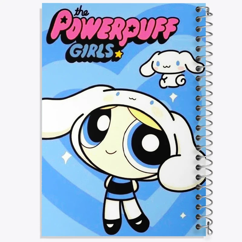 دفتر مشق 100 برگ خندالو طرح دختران نیرومند (The Powerpuff Girls) کد N1732