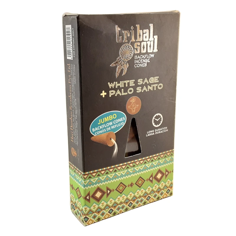 عود تریبال سولد مدل آبشاری طرح white saga & palo santo کد 487