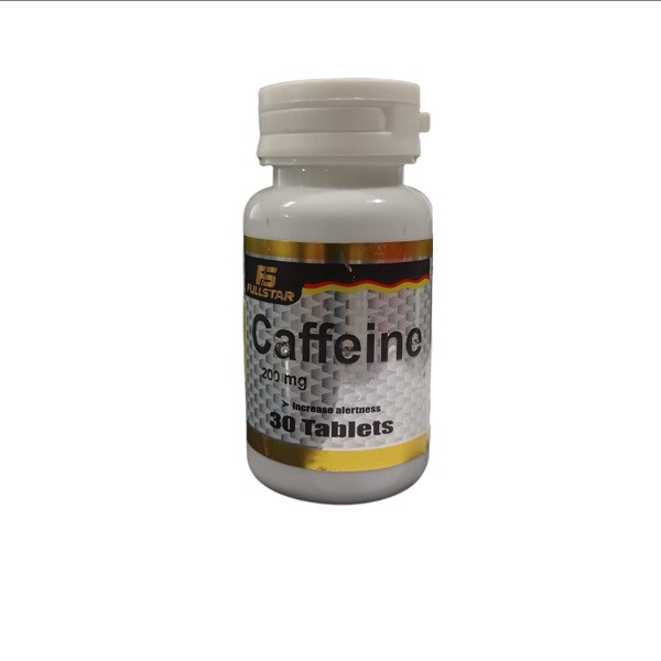 قرص کافئین فول استار 30 عددی