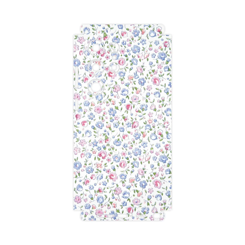 برچسب پوششی ماهوت مدل Painted-Flowers-FullSkin مناسب برای گوشی موبایل سامسونگ Galaxy S23 Ultra