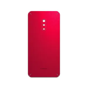MAHOOT Matte-Warm-Red Cover Sticker for OPPO Realme X