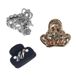 گیره روسری زنانه مدل فلز مجموعه 3 عددی