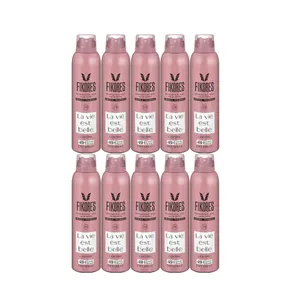 اسپری خوشبوکننده بدن زنانه فیکورس مدل La vie est Belle حجم 200 میلی لیتر مجموعه 10 عددی