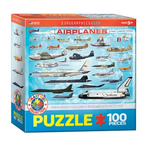 پازل 100 تکه یوروگرافیکس پازلز مدل Airplanes كد 0086-6100