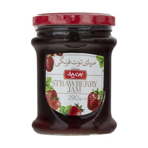 مربای توت فرنگی سمیه - 290 گرم