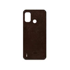 MAHOOT Dark-Brown-Leather Cover Sticker for Nokia G11 Plus