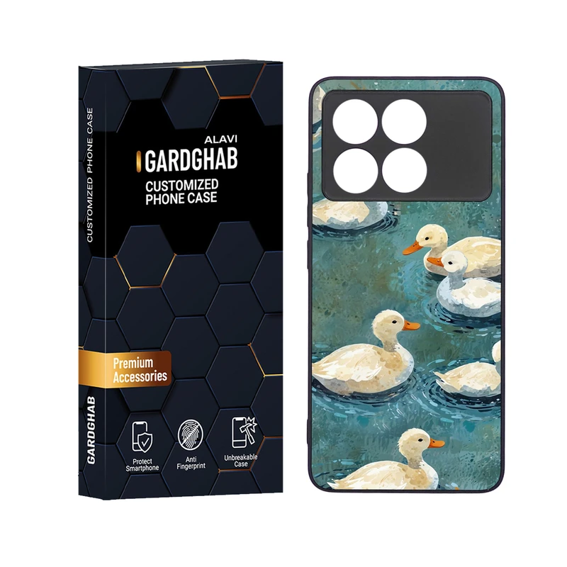 کاور گارد قاب علوی مدل دور ژله ای مناسب برای گوشی موبایل شیائومی Poco X6 Pro