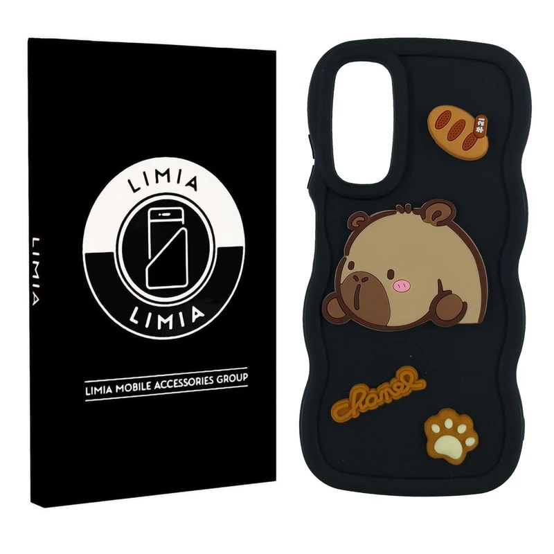 کاور لیمیا مدل عروسکی برجسته مناسب برای گوشی موبایل سامسونگ Galaxy A52s / A52