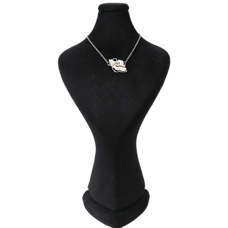 گردنبند زنانه مدل نقشه ایران من