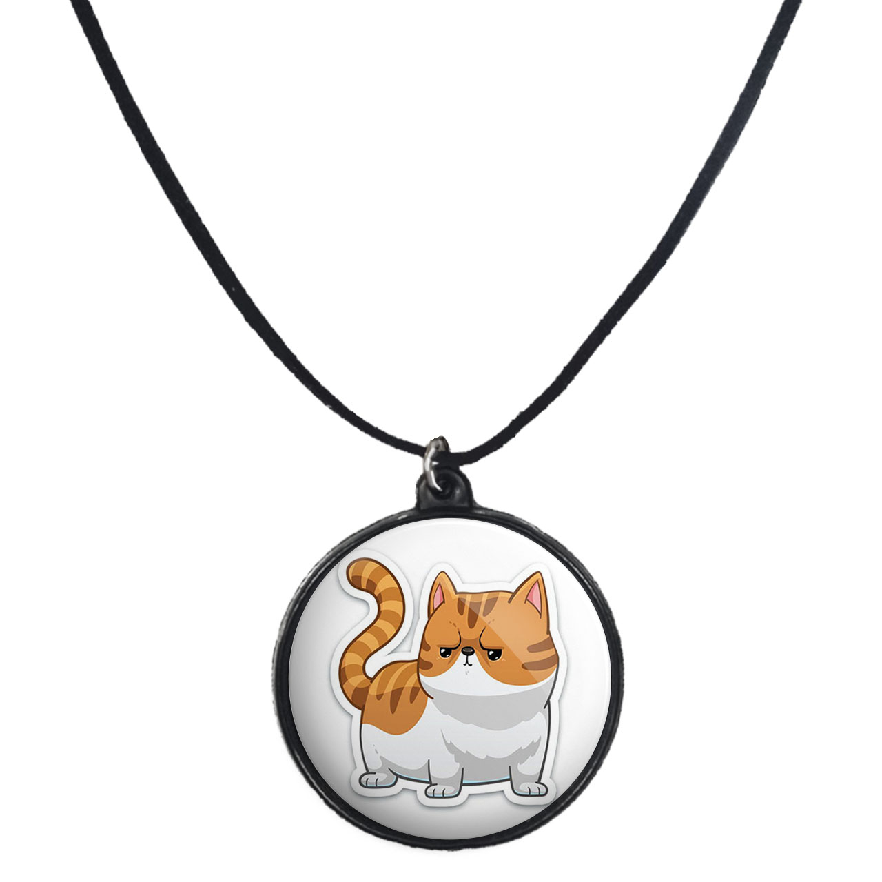 گردنبند پرمانه طرح حیوانات کیوت کد pmb.21498 مدل دو طرفه