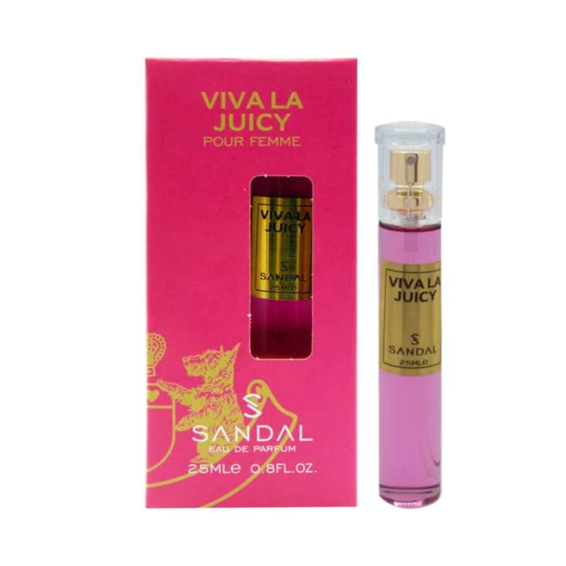 عطر جیبی زنانه سندل مدل VIVALA حجم 25 میلی لیتر