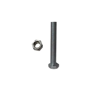  پیچ و مهره مدل  HEX-6-80 بسته 2 عددی