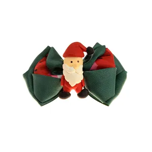 گیره مو دخترانه دلنار گالری مدل بابانوئل و یلدا کد 01