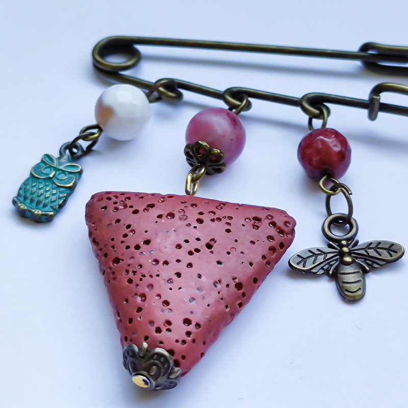 سنجاق سینه زنانه مدل جغد سنجاق سینه زنانه مدل جغد