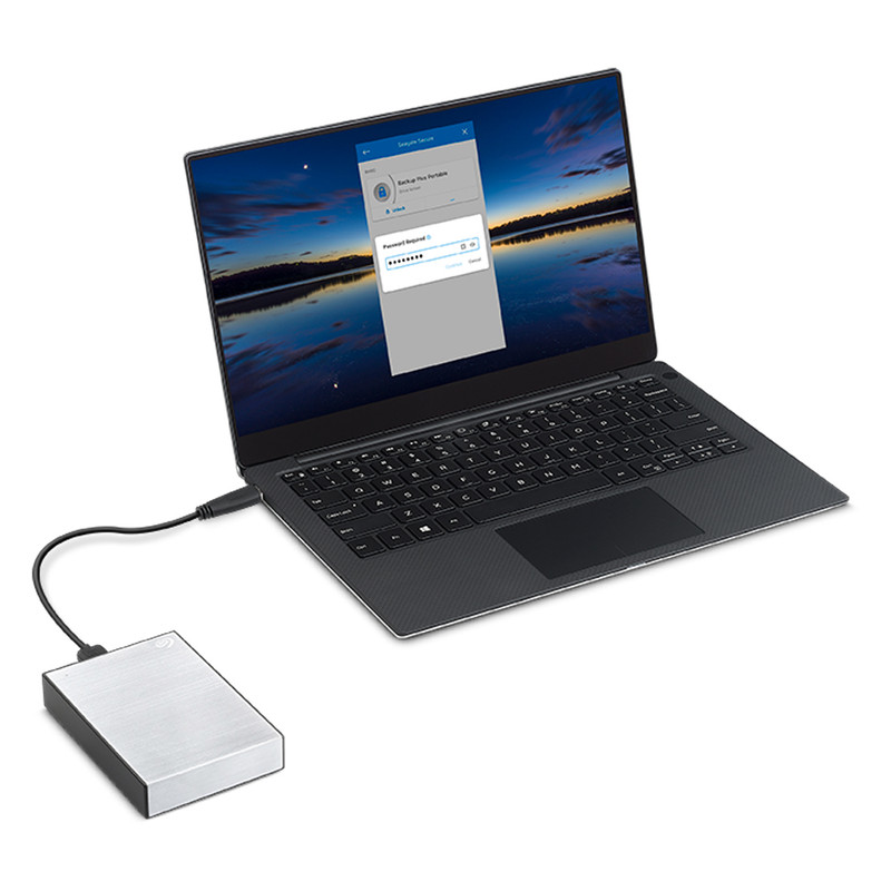 هارد دیسک اکسترنال سیگیت مدل One Touch ظرفیت 1 ترابایت با استاندارد ارتباطی USB 3.0
