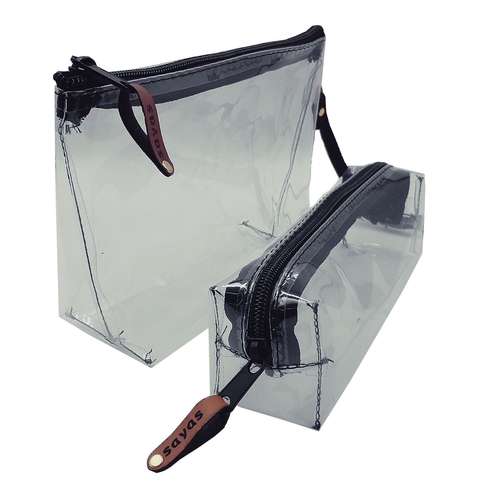 جامدادی مدل شفاف کد sayas 505 بسته 2 عددی