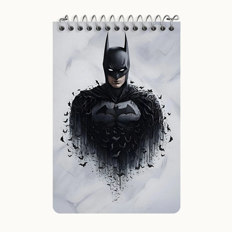 دفتر یادداشت 50 برگ خندالو طرح بتمن (Batman) کد F9148