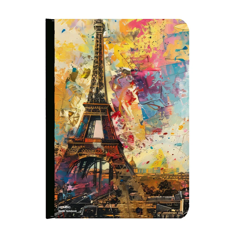 کلاسور هومرو مدل KL1278  طرح نقاشی برج ایفل
