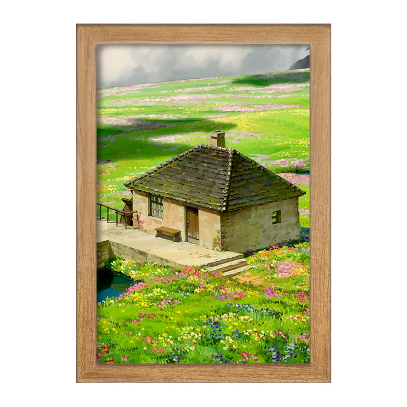 تابلو خندالو مدل خانه سوفی انیمه قلعه متحرک هاول  کد 12894