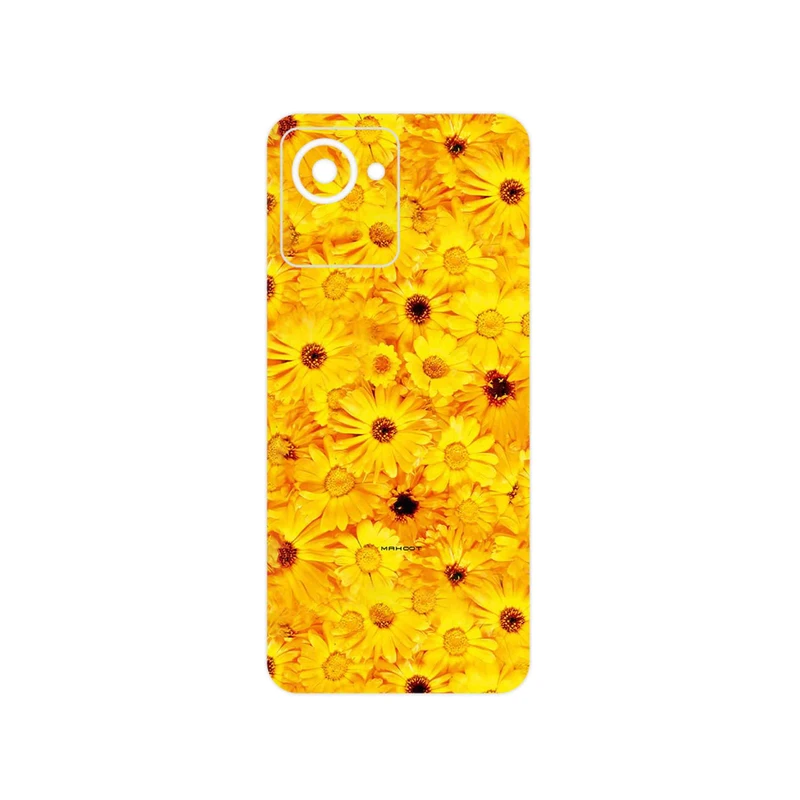 برچسب پوششی ماهوت مدل Yellow_Flower مناسب برای گوشی موبایل ریلمی C30s