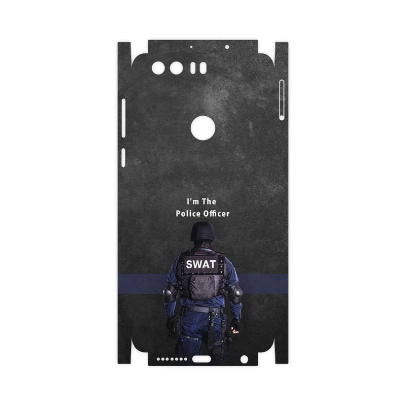 برچسب پوششی ماهوت مدل Police Officer-FullSkin مناسب برای گوشی موبایل آنر 8
