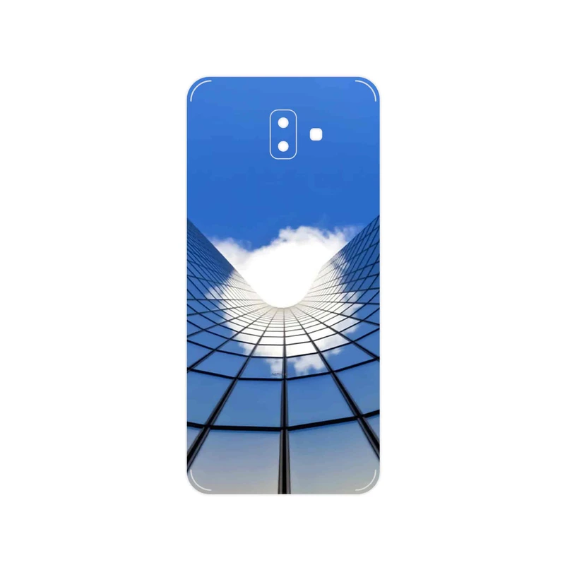 برچسب پوششی ماهوت مدل Glass skyscraper مناسب برای گوشی موبایل سامسونگ Galaxy J6 Plus