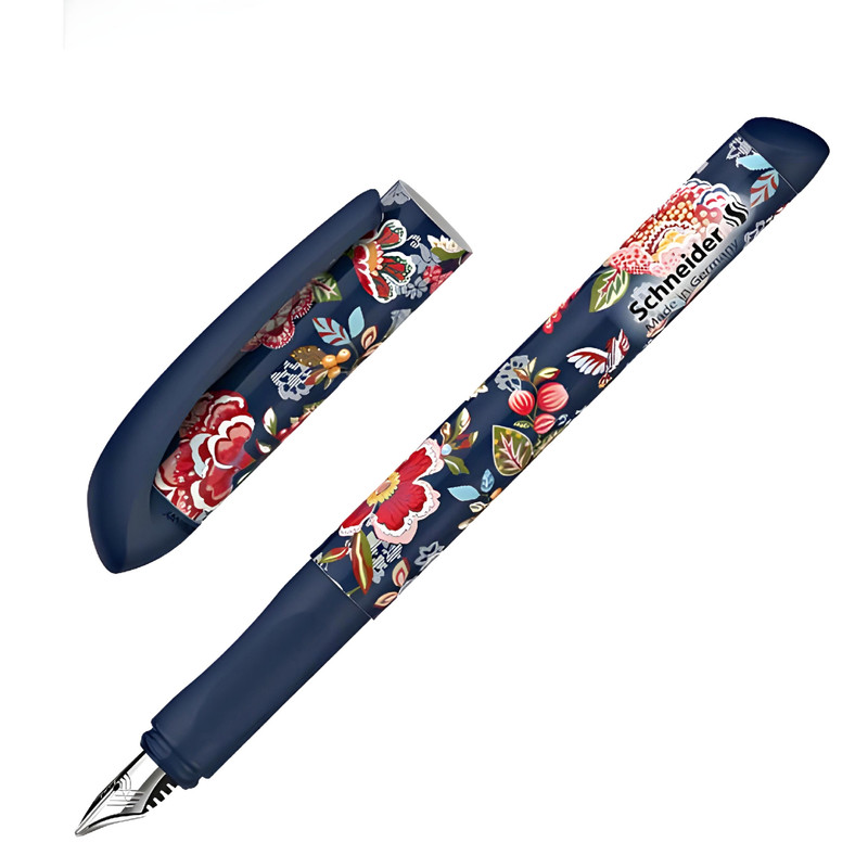 خودنویس اشنایدر مدل گل دار کد 0011