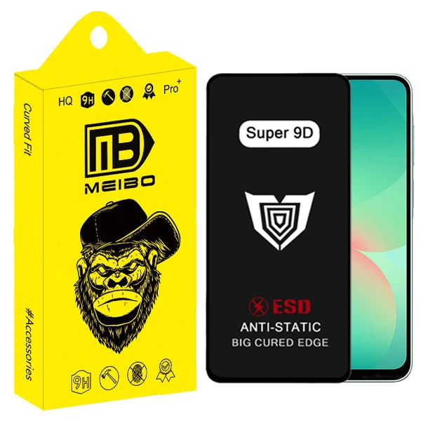 محافظ صفحه نمایش میبو مدل Super 9D Pro مناسب برای گوشی موبایل سامسونگ galaxy A16 / A26