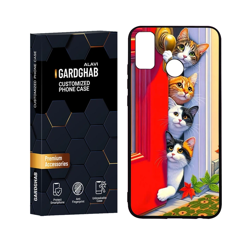 کاور گارد قاب علوی مدل Glass مناسب برای گوشی موبایل آنر 9X Lite