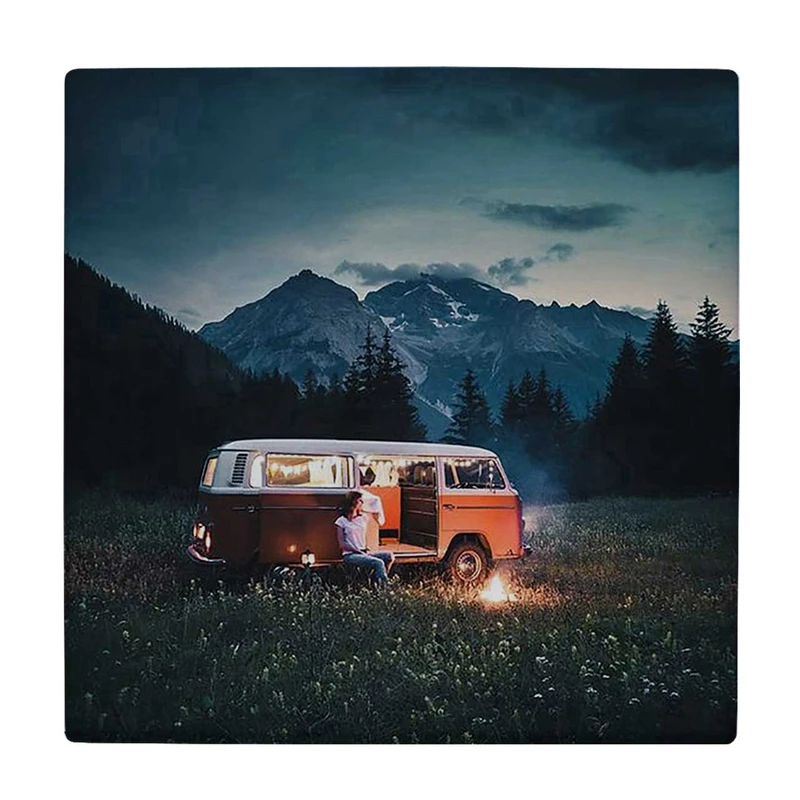  زیر لیوانی  طرح فولکس واگن کد    5770795_4052