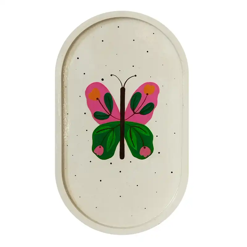 سینی سرو طرح پروانه کد 22