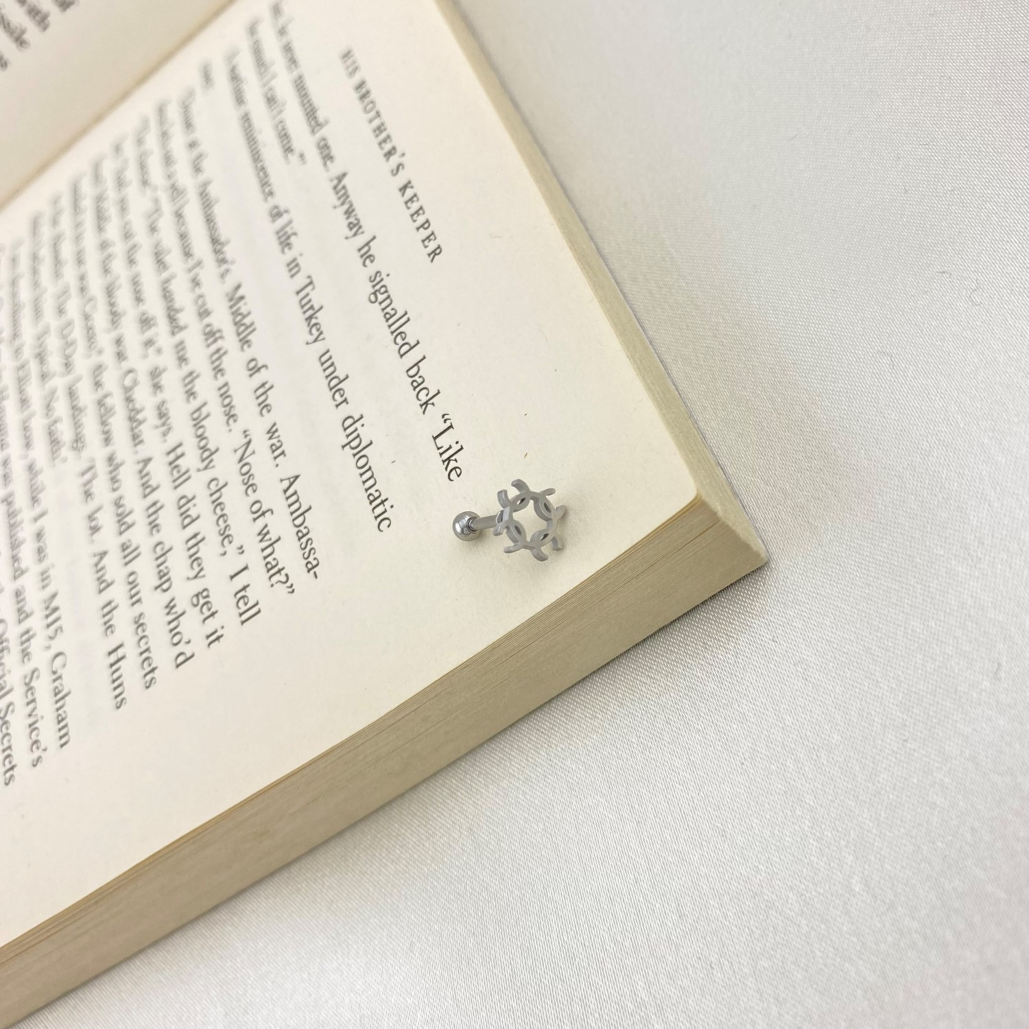 پیرسینگ گوش زنانه مدل P4475