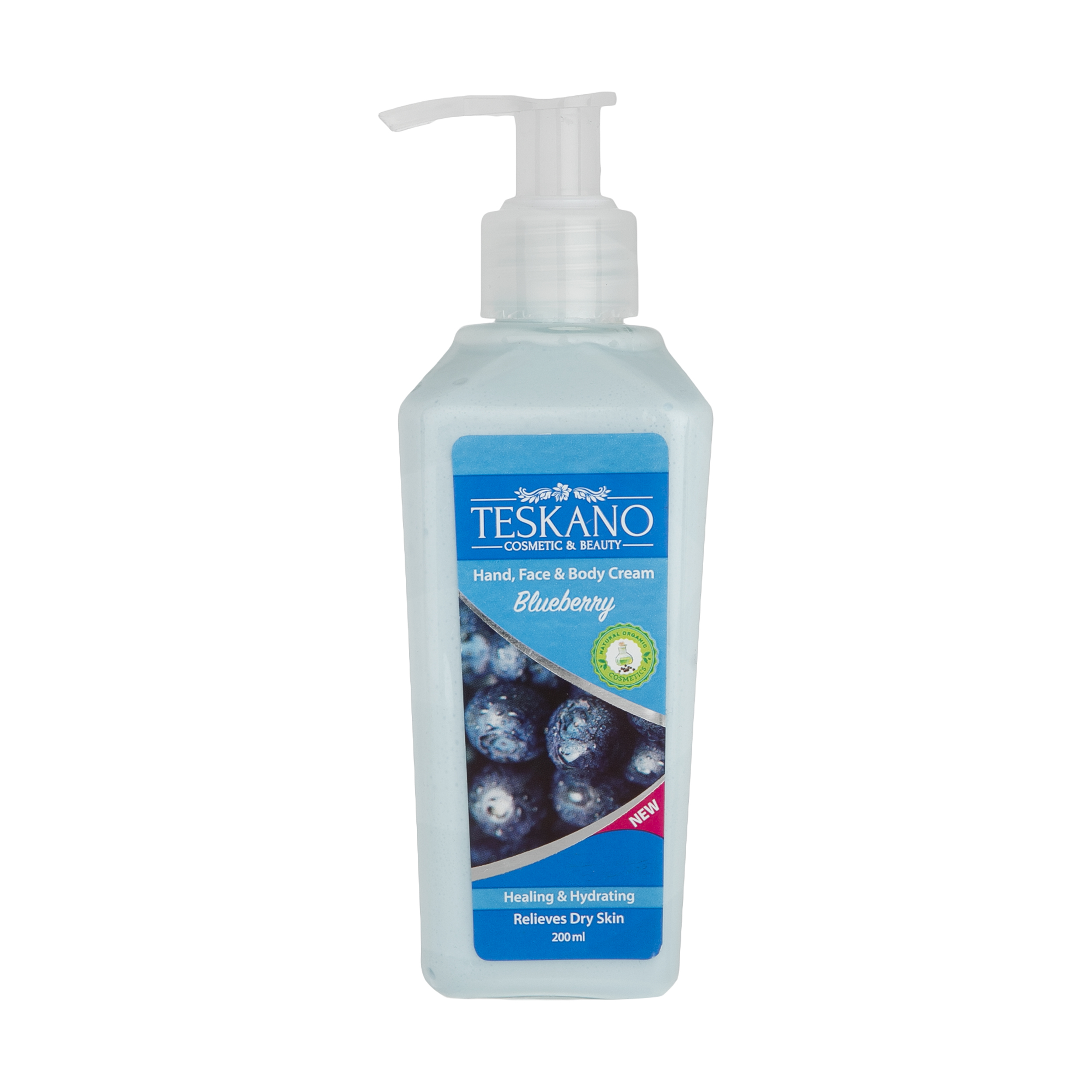 کرم آبرسان تسکانو مدل Blueberry حجم 200 میلی لیتر