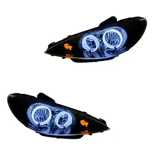 چراغ جلو خودرو گروه پژوهش صنعت مدرن مدل 3D-GT مناسب برای پژو 206 بسته دو عددی