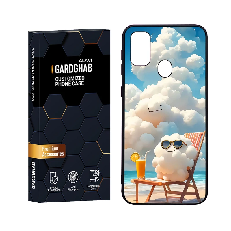 کاور گارد قاب علوی مدل Glass مناسب برای گوشی موبایل سامسونگ Galaxy M21